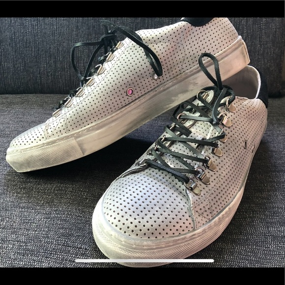 Rogue Light Grey lace-up round toe sneakers - Picture 2 of 7